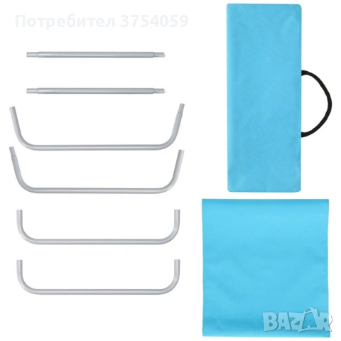 Градински сгъваем туристически стол – преносим плажен стол с чанта, снимка 8 - Столове - 53098414