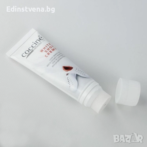Cocciné White Shoe Creme Крем-боя за бели маратонки, 75 ml, снимка 2 - Маратонки - 52329032