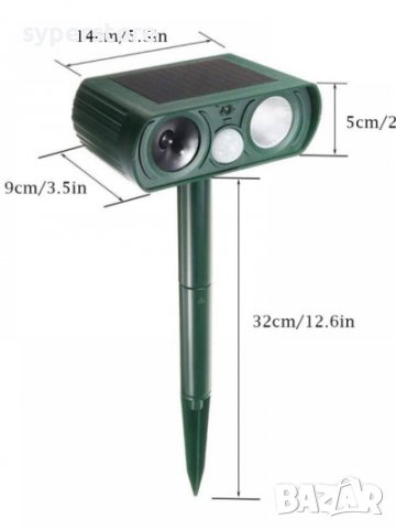 Елетронна защита против гризачи, змии и др, за почвата, за градината Digital One SP00662 , снимка 4 - Други - 39641621