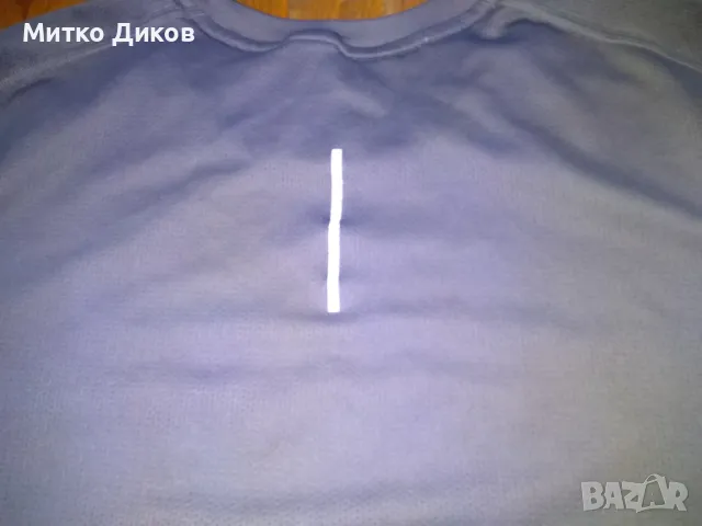 Тениска маркова на Найк размер Л сива отлична, снимка 5 - Тениски - 49156909