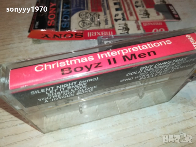 BOYZ II MEN 1109251035, снимка 10 - Аудио касети - 51675580