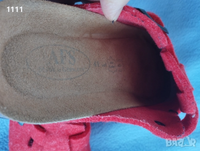 Немски чехли-кожа и вълна., снимка 7 - Пантофи - 48254368