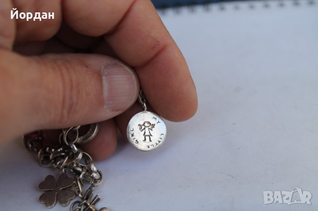 Стара сребърна дамска гривна''Tomas Sabo'', снимка 6 - Антикварни и старинни предмети - 38990301