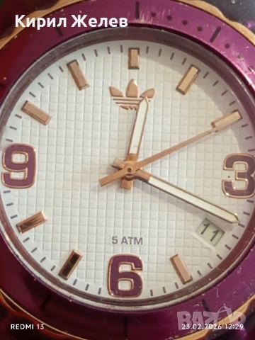 Марков дамски часовник Adidas много красив стилен дизайн 51697, снимка 3 - Дамски - 53591326