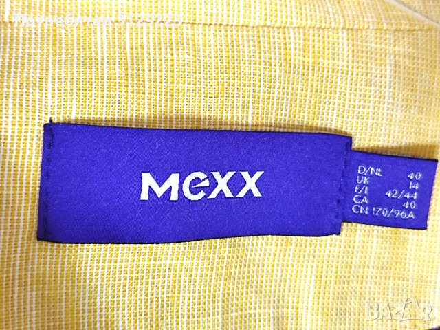 Mexx linnen blazer EU 40 , снимка 2 - Сака - 40412648