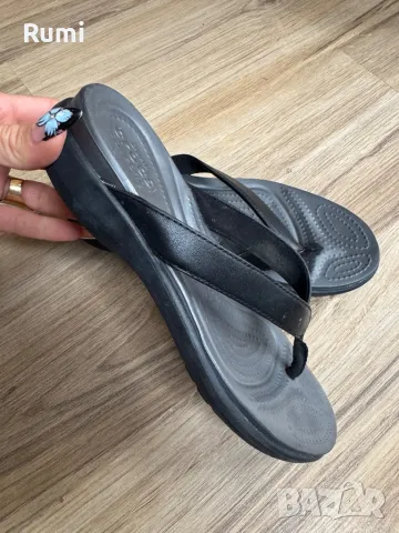 Оригинални дамски джапанки Crocs ! 37-38 н, снимка 1