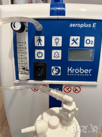 Кислороден концентратор Krober Aeroplus E в гаранция до 30.05.29г., снимка 6 - Други - 53583279