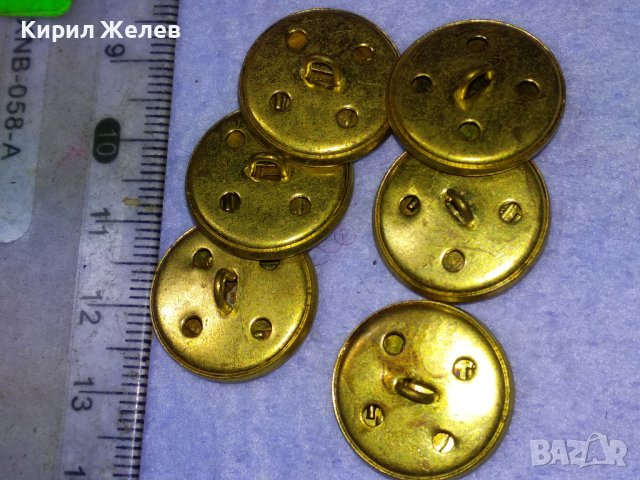 ЛОТ 6 СТАРИ ВИНТИДЖ ПОЗЛАТЕНИ КОПЧЕТА МЕТАЛНИ с БУКВАТА - М - За КОЛЕКЦИЯ ДЕКОРАЦИЯ 12310, снимка 9 - Колекции - 43546048