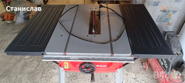 Настолен циркуляр Einhell , снимка 7 - Циркуляри - 53306429