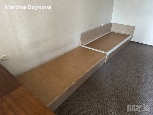 Две единични легла и голяма ракла, снимка 2 - Спални и легла - 50566121