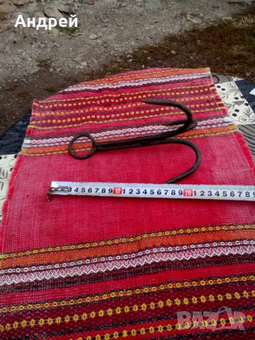 Старинна кука,ченгел #2, снимка 5 - Антикварни и старинни предмети - 27300383