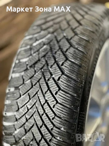 16” Оригинални джанти 5x112 + зимни гуми Continental – Skoda Octavia / Superb, снимка 3 - Гуми и джанти - 53144534