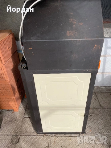 Камина с водна риза 17 KW, използвана, снимка 2 - Камини - 53474406