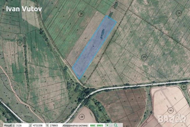 Предлагам обработваема земеделска земя в с. Садовик, област Перник, снимка 6 - Земеделска земя - 51465687