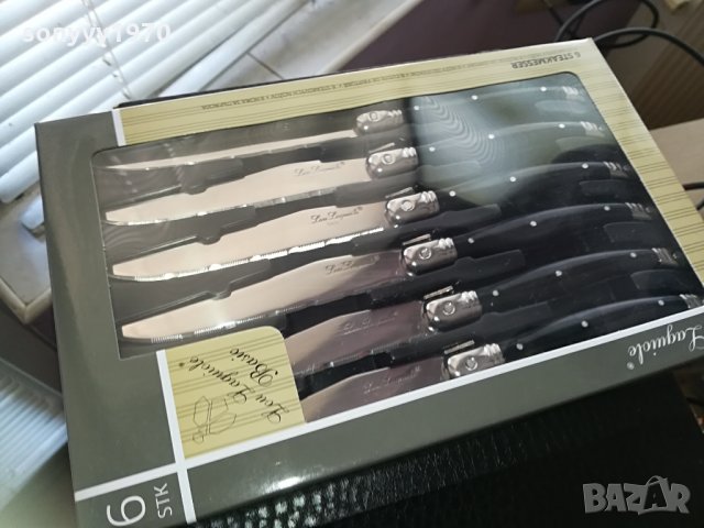 laguiole 6бр BLACK-knives france 0804211542