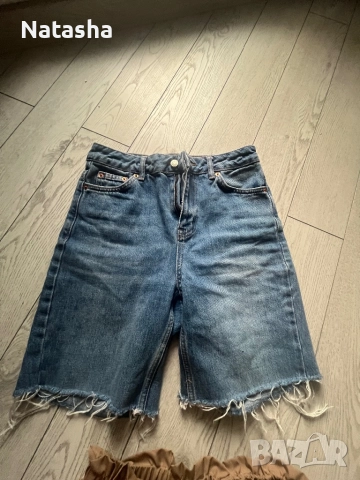 Къси дамски дънки
