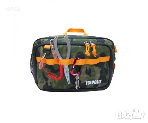 Спининг чанта за риболов - RAPALA JUNGLE MESSENGER BAG, снимка 3 - Такъми - 36503985