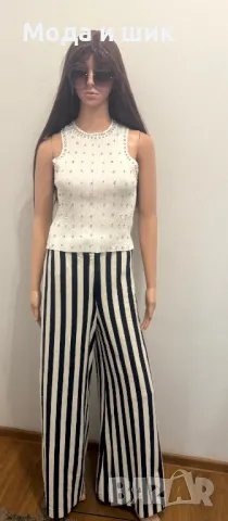 Панталон с потник тип бюстие, снимка 4 - Панталони - 48383664