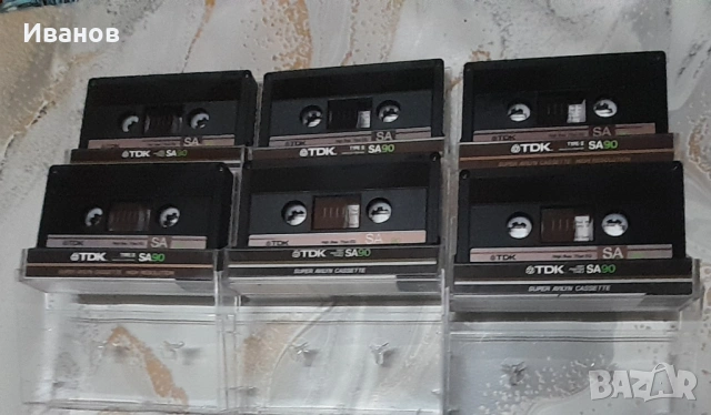 Продавам аудио касети TDK SA 90, снимка 8 - Аудио касети - 53324465