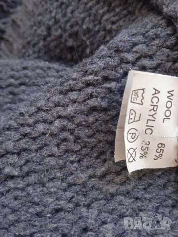 Дамска жилетка вълна и естествен косъм, снимка 7 - Жилетки - 43502473