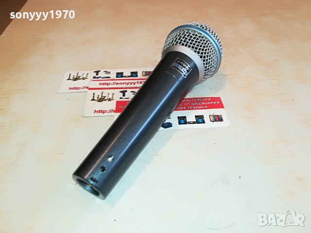 shure beta58a profi mic-без бутон 2404231018, снимка 9 - Микрофони - 40464998