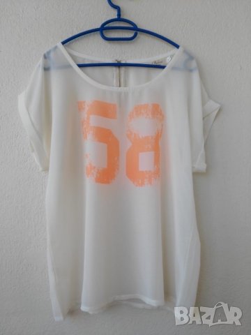 Блуза от шифон S, снимка 2 - Тениски - 27644724