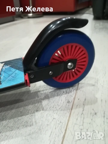 Алуминиева сгъваема тротинетка SPIDER-MAN