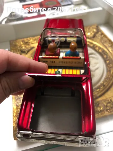 Стара ламаринена играчка, снимка 6 - Колекции - 48466056