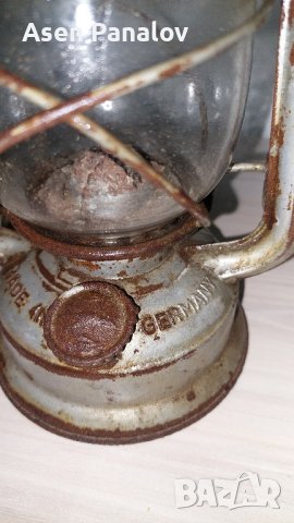 Стар германски газов фенер 158, снимка 2 - Други ценни предмети - 43543693