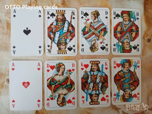Стари карти за игра, оригинални немски, снимка 6 - Карти за игра - 50381520
