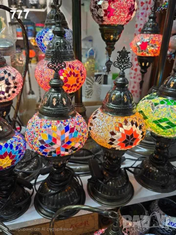 ориенталски лампи, снимка 4 - Настолни лампи - 47563336