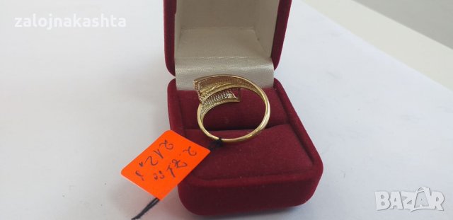 Нов Златен пръстен -2.71гр/14кр, снимка 5 - Пръстени - 32717280