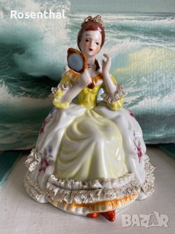 Порцеланова фигура принцеса, снимка 2 - Декорация за дома - 43434829