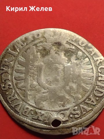 Сребърна монета 6 кройцера Леополд първи Грац Херцогство Щирия 13740, снимка 12 - Нумизматика и бонистика - 42984523