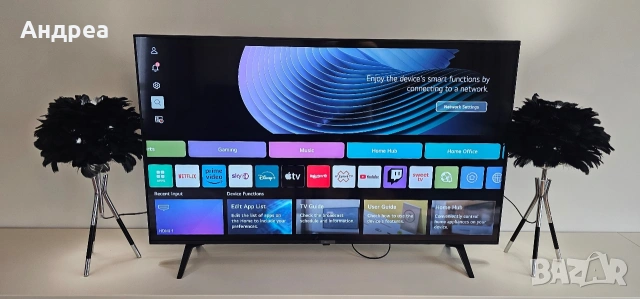 Телевизор 50" LG UR80 UHD 4K , снимка 3 - Телевизори - 53483783