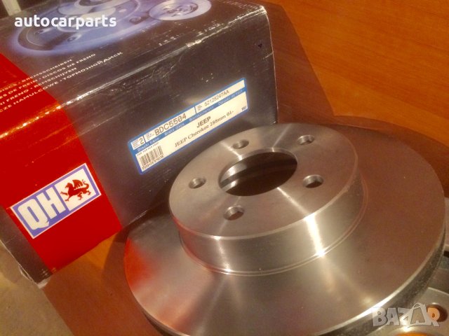 Спирачни дискове за Джип Чероки / JEEP Cherokee III (KJ), снимка 3 - Части - 44086808