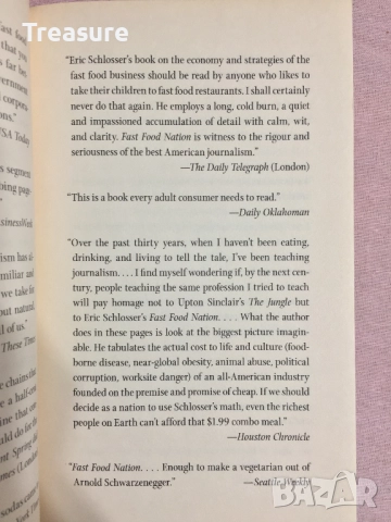 Fast Food Nation - Eric Schlosser, снимка 5 - Други - 38606541