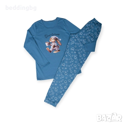 Дамска Памучна #пижама , снимка 9 - Пижами - 36373866