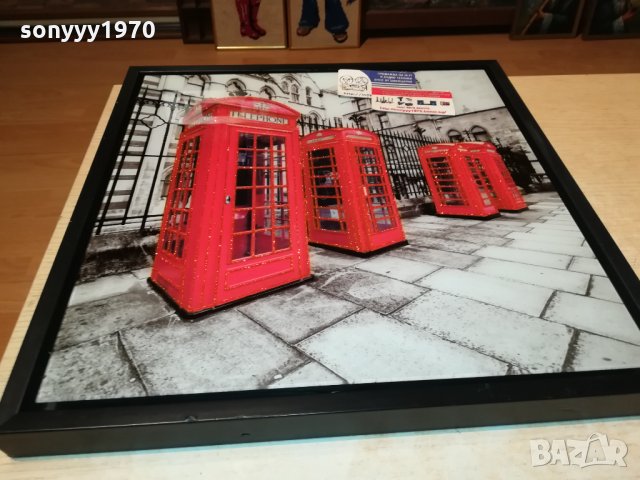 КАРТИНА-ТЕЛЕФОННИ КАБИНИ-ВНОС АНГЛИЯ 2111211856, снимка 14 - Антикварни и старинни предмети - 34881258