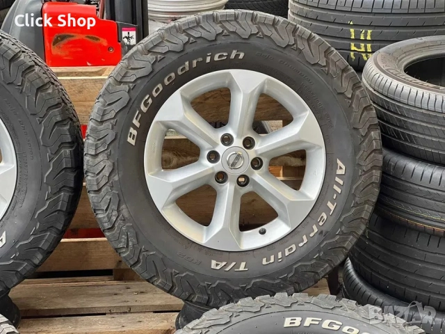 6х114.3 17 Цола Оригинални Джанти Nissan Navara Pathfinder, снимка 4 - Гуми и джанти - 52111494