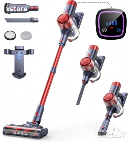 Безжична прахосмукачка Cordless Vacum Cleaner Buture VC50 Red