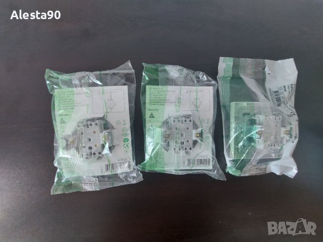 Електрически ключ и контакт Schneider Asfora, снимка 2 - Други - 38180637