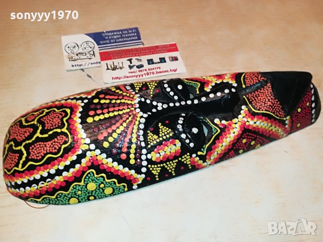 маска-дървена 30х12см 1507212135, снимка 5 - Колекции - 33533209