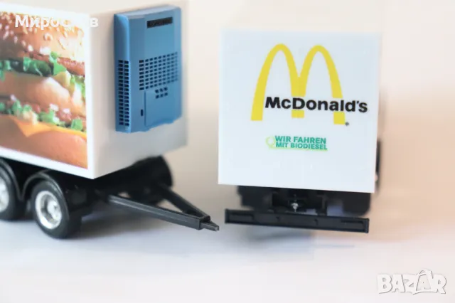 HERPA 1:87 H0 SCANIA АВТОВЛАК КАМИОН ТИР МОДЕЛ КОЛИЧКА, снимка 7 - Колекции - 50152969