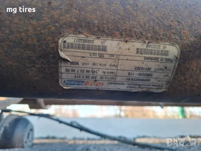 Мостове и ресори за ремаркета bpw ,saf,модулатори, снимка 5 - Ремаркета - 48629447