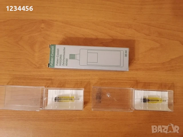 Комплект нови, запечатани пера за писане и мастило за писалка Faber-Castell общо за 15 лв. , снимка 2 - Други стоки за дома - 51151418