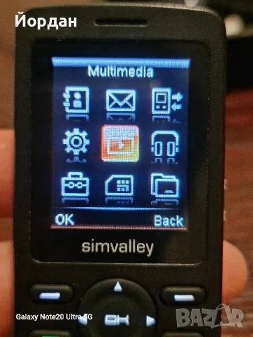 simvalley телефон с 2 сим карти, снимка 4 - Други - 48476585