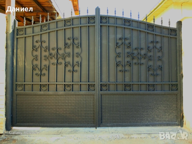Изработка  на портали,врати,огради,парапети от ковано желязо,навеси и др. 