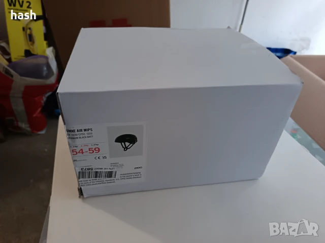 Каска велосипедна POC Omne Air MIPS - 1037 Uranium Black Matt, р-р М /54-59/, снимка 14 - Спортна екипировка - 50877383