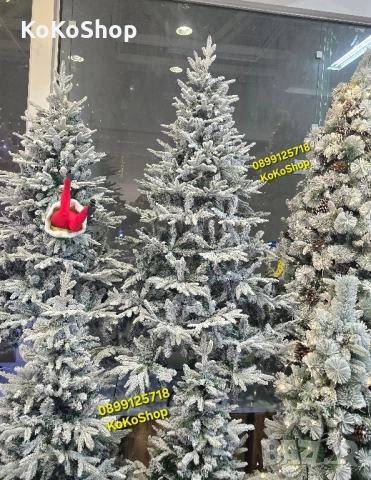 Елха/Заснежена елха/луксозна заснежена елха/Коледна елха/елха